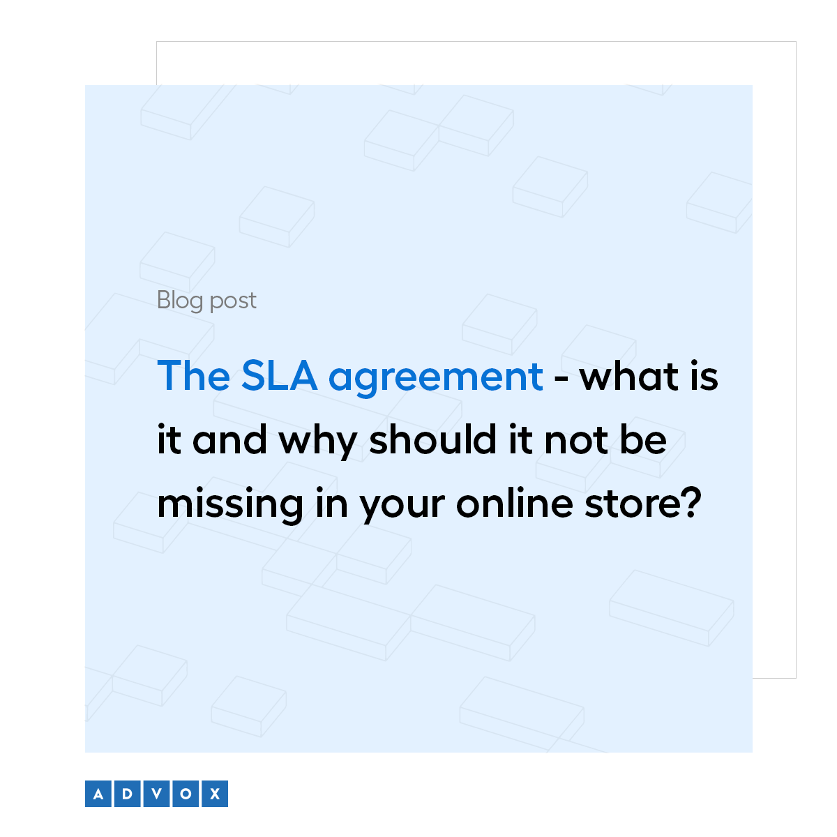 The SLA agreement- what is it and why should it not be missing in your online store?