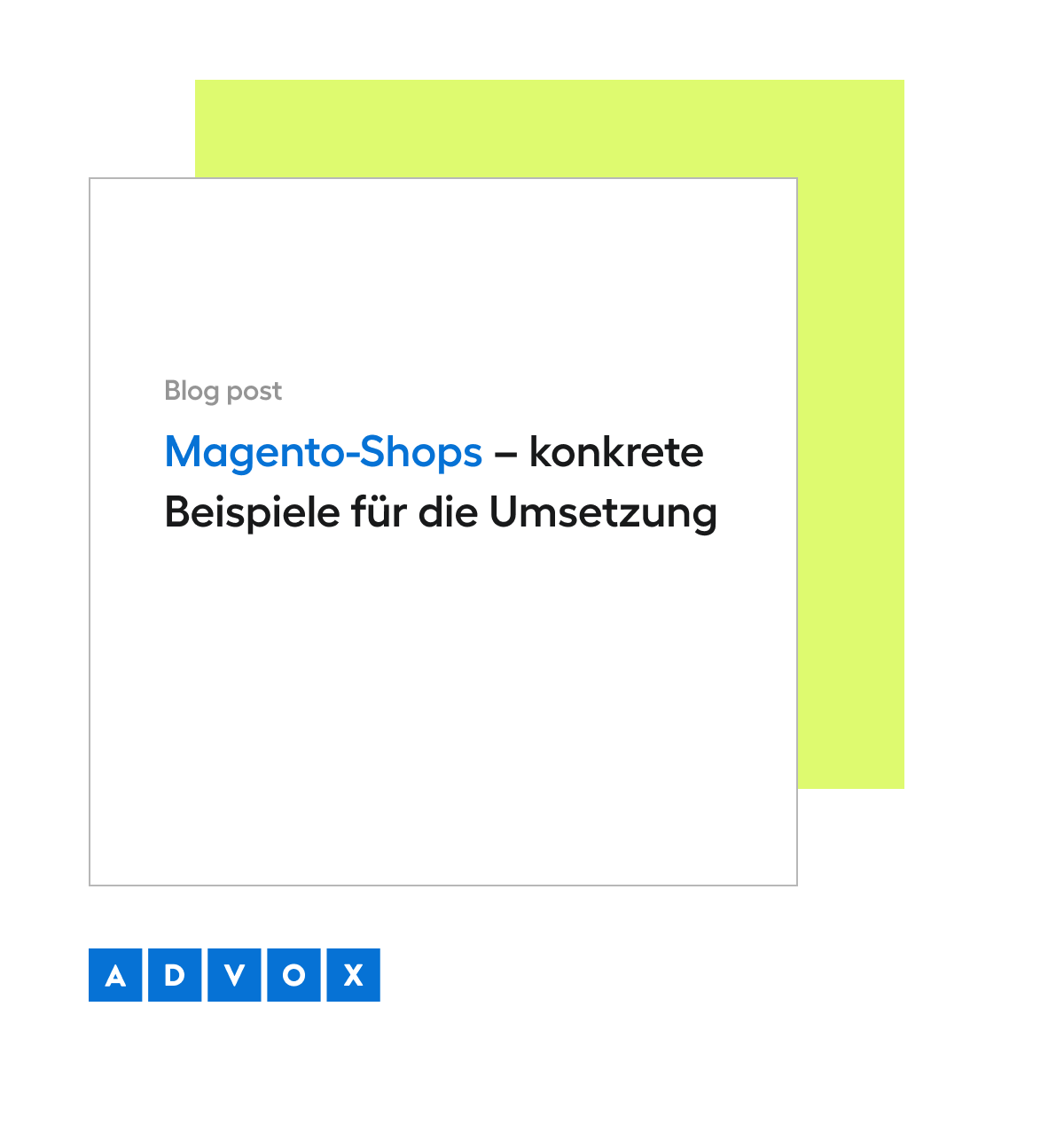 Magento-Shops – konkrete Beispiele für die Umsetzung