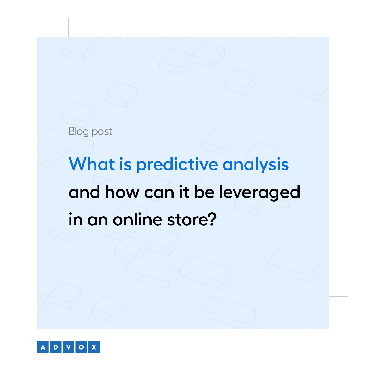  What is predictive analysis and how can it be leveraged in an online store?