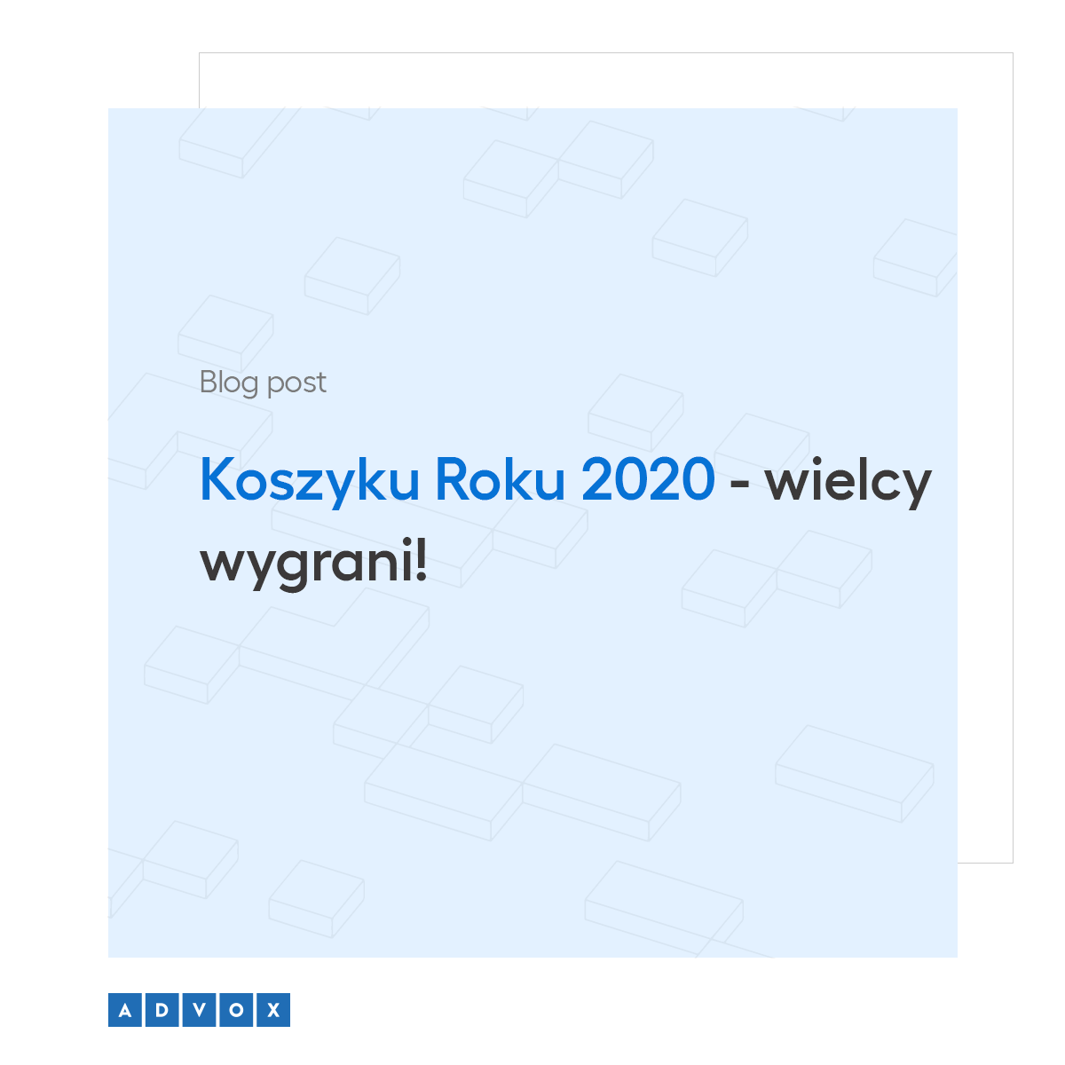 Koszyk Roku 2020 - wielcy wygrani!