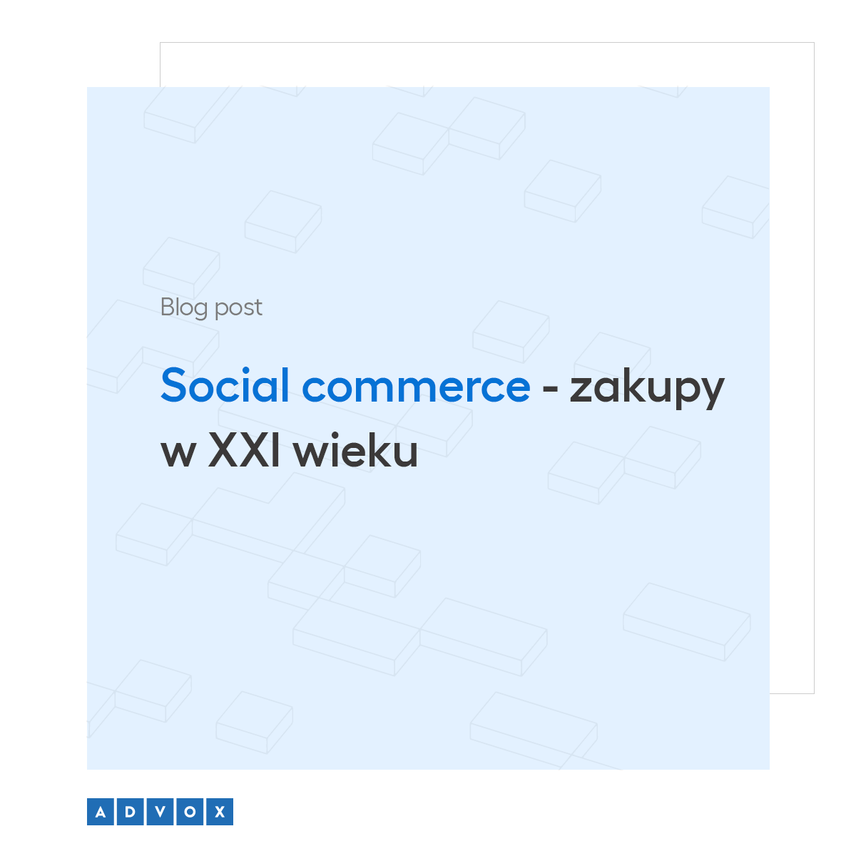 Social commerce - zakupy w XXI wieku