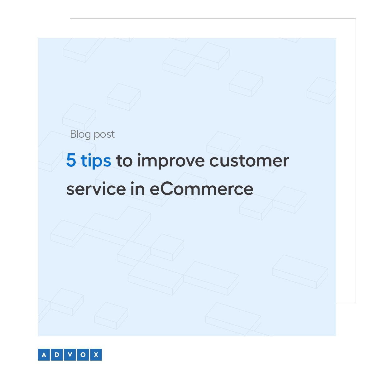 5 tips to improve customer service in eCommerce 