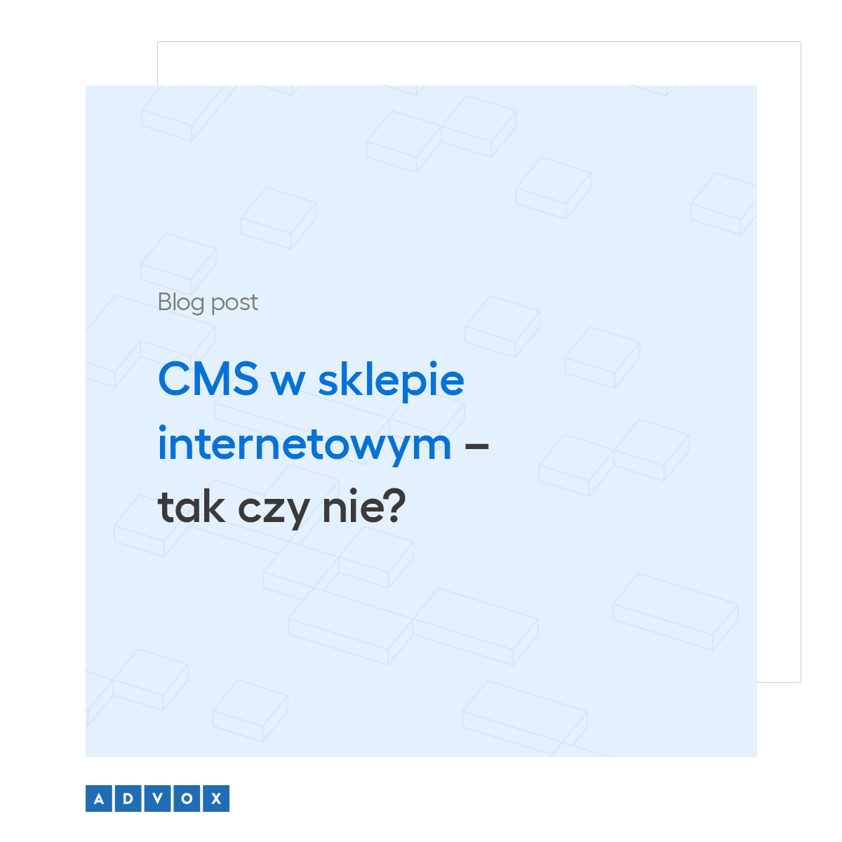 CMS w sklepie internetowym - tak czy nie?