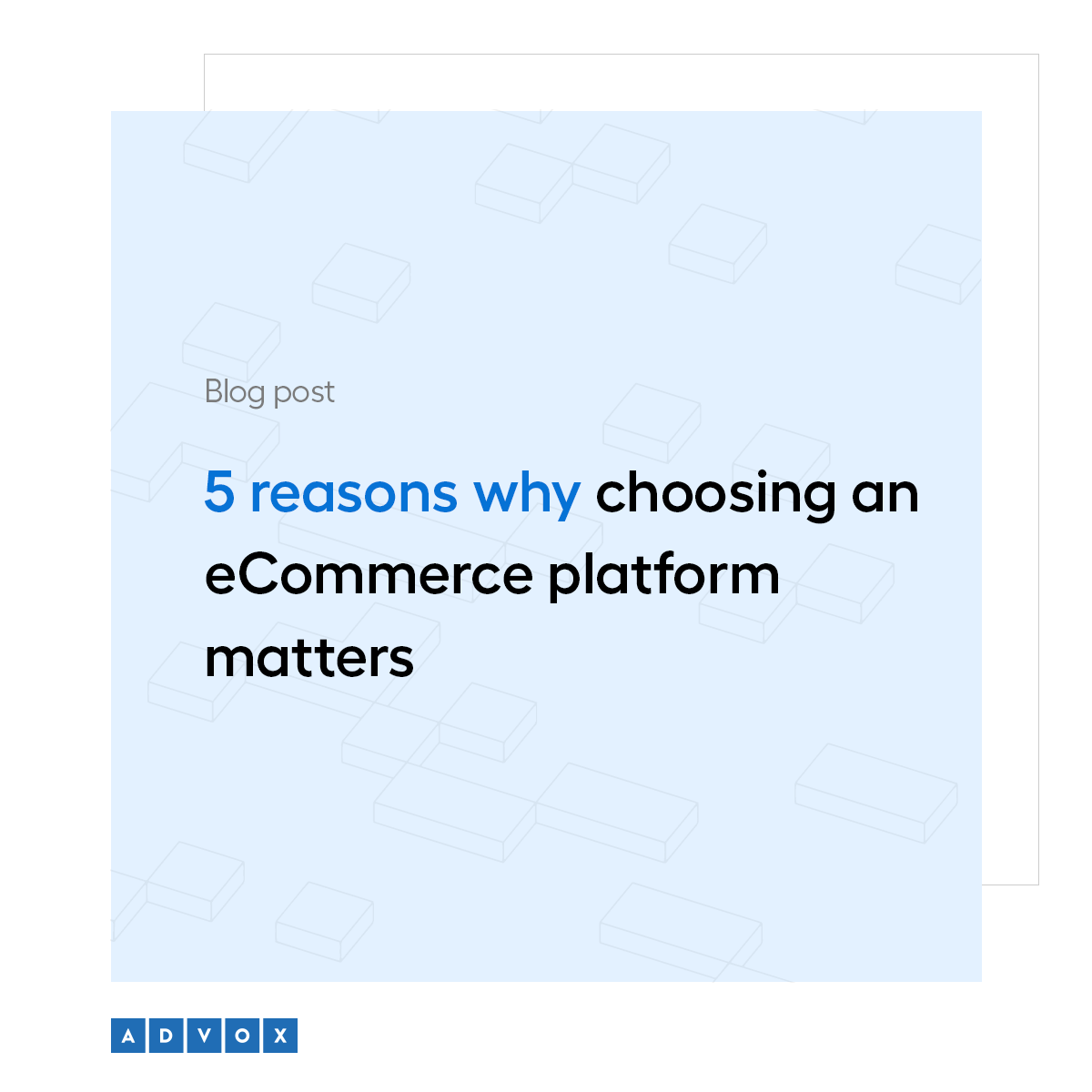 5 reasons why choosing an eCommerce platform matters 