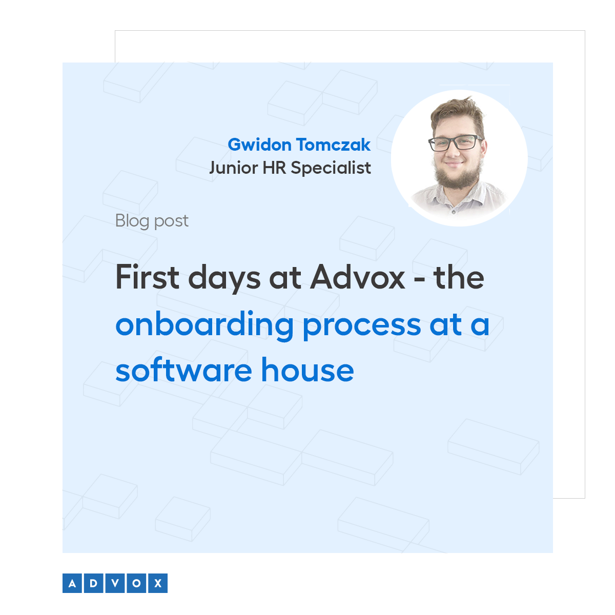 First days at Advox - the onboarding process at a software house
