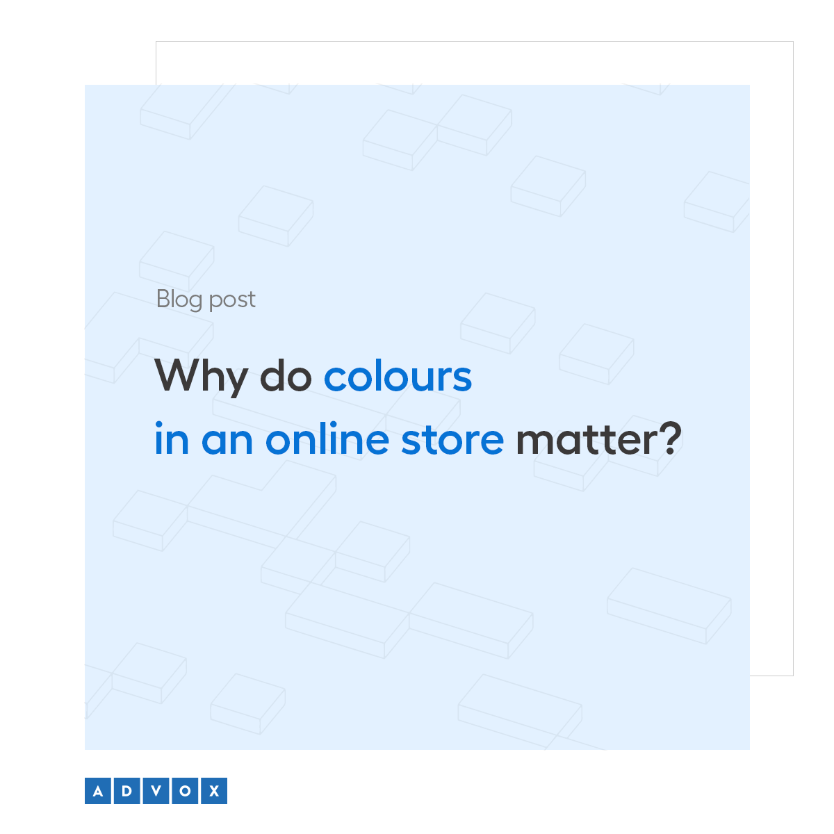 Why do colours matter in an online store?
