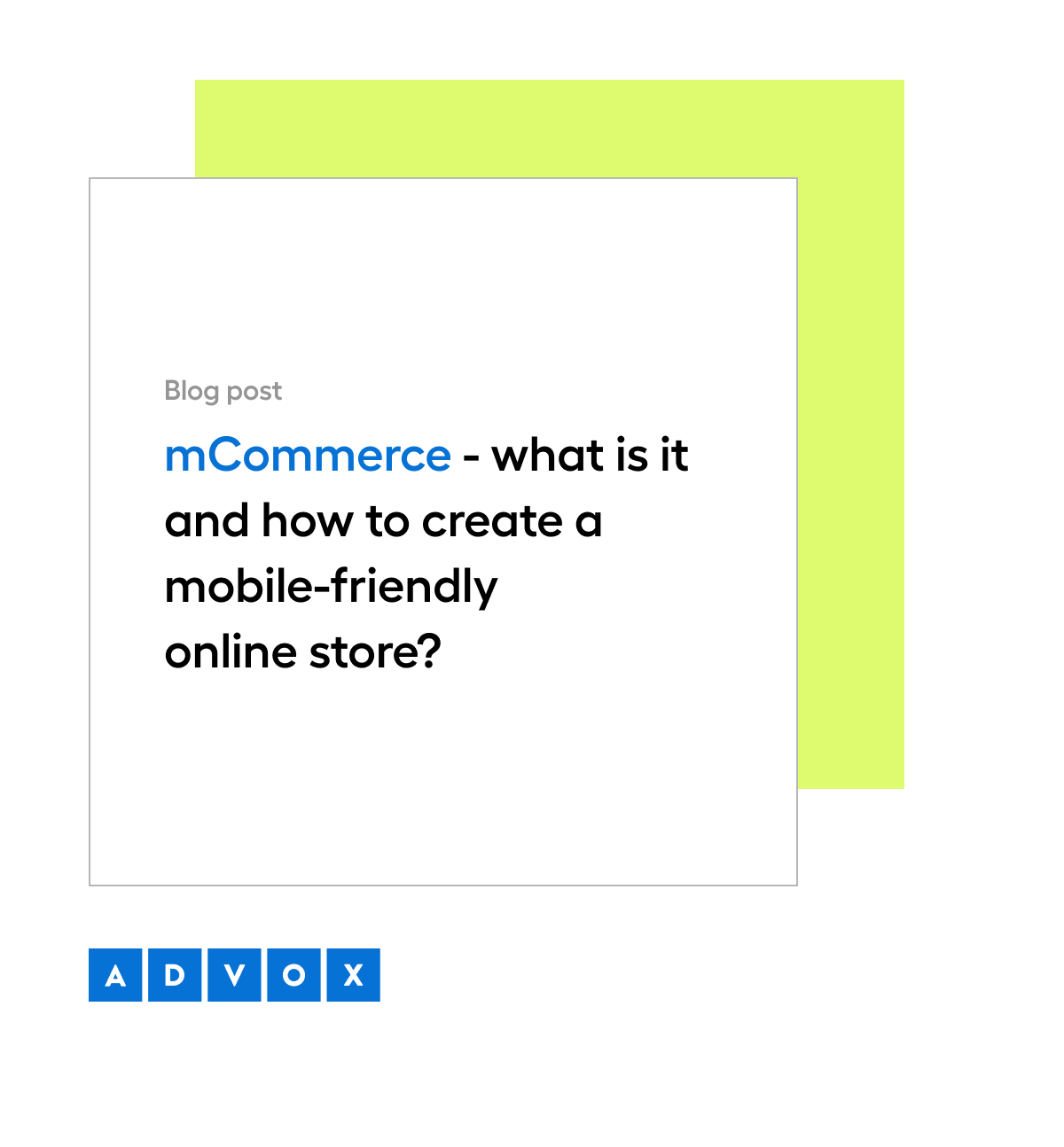 mCommerce - what is it and how to create a mobile-friendly online store?