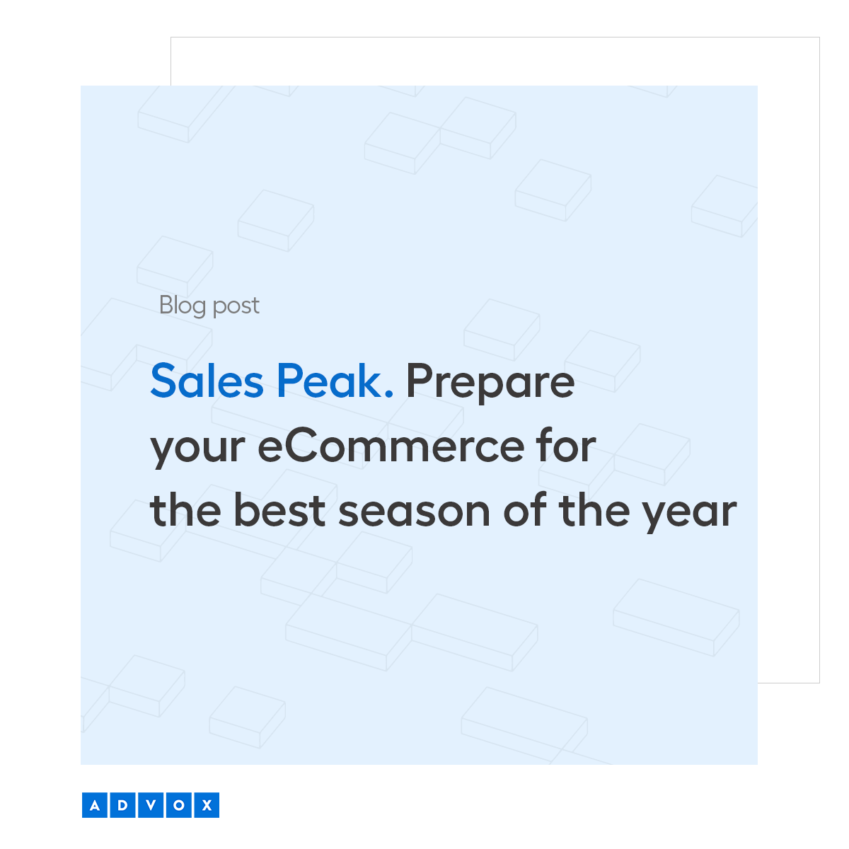 Sales peak. Prepare your eCommerce for the best season of the year