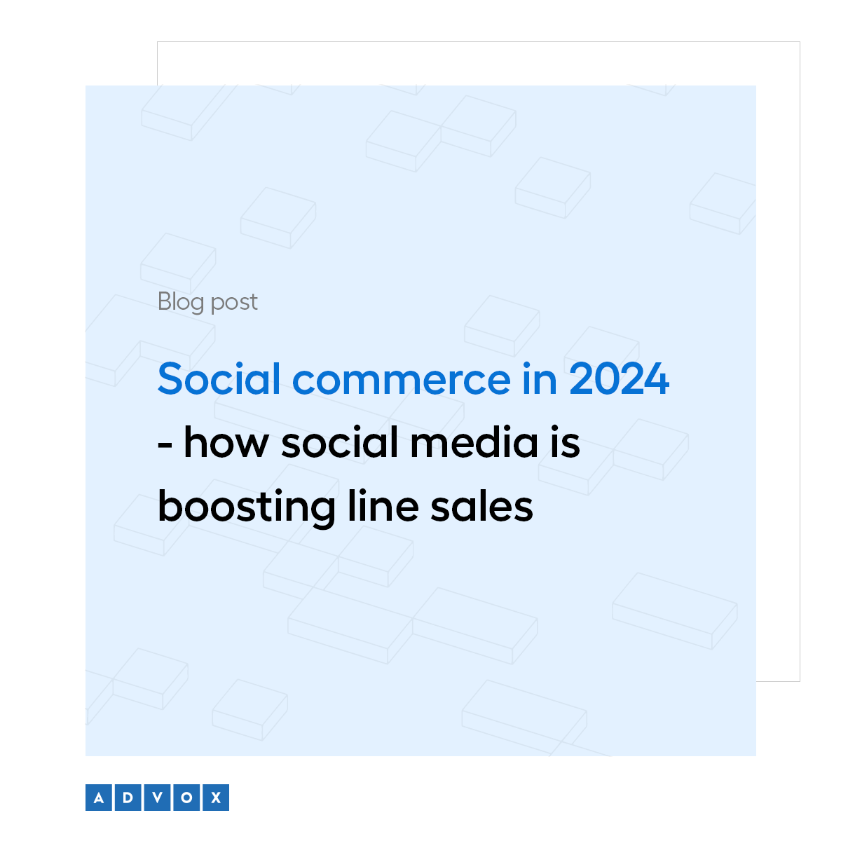 Social commerce in 2024 - how social media is boosting line sales