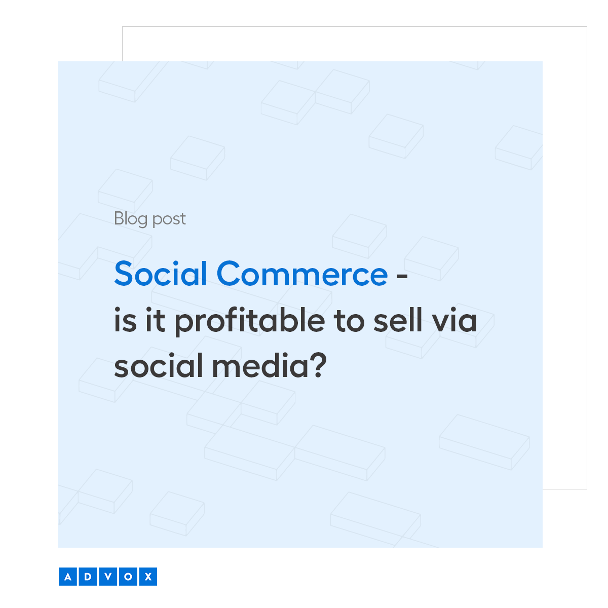 Social Commerce - is it profitable selling through social media?
