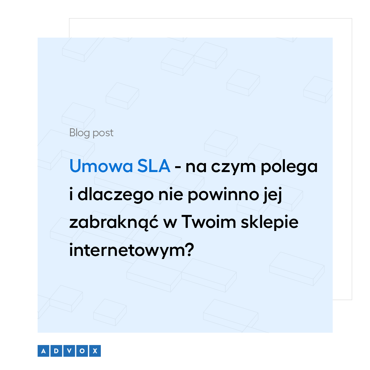 Umowa SLA - na czym polega i dlaczego nie powinno jej zabraknąć w Twoim sklepie internetowym? 
