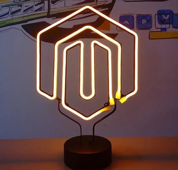 Neon Magento lamp