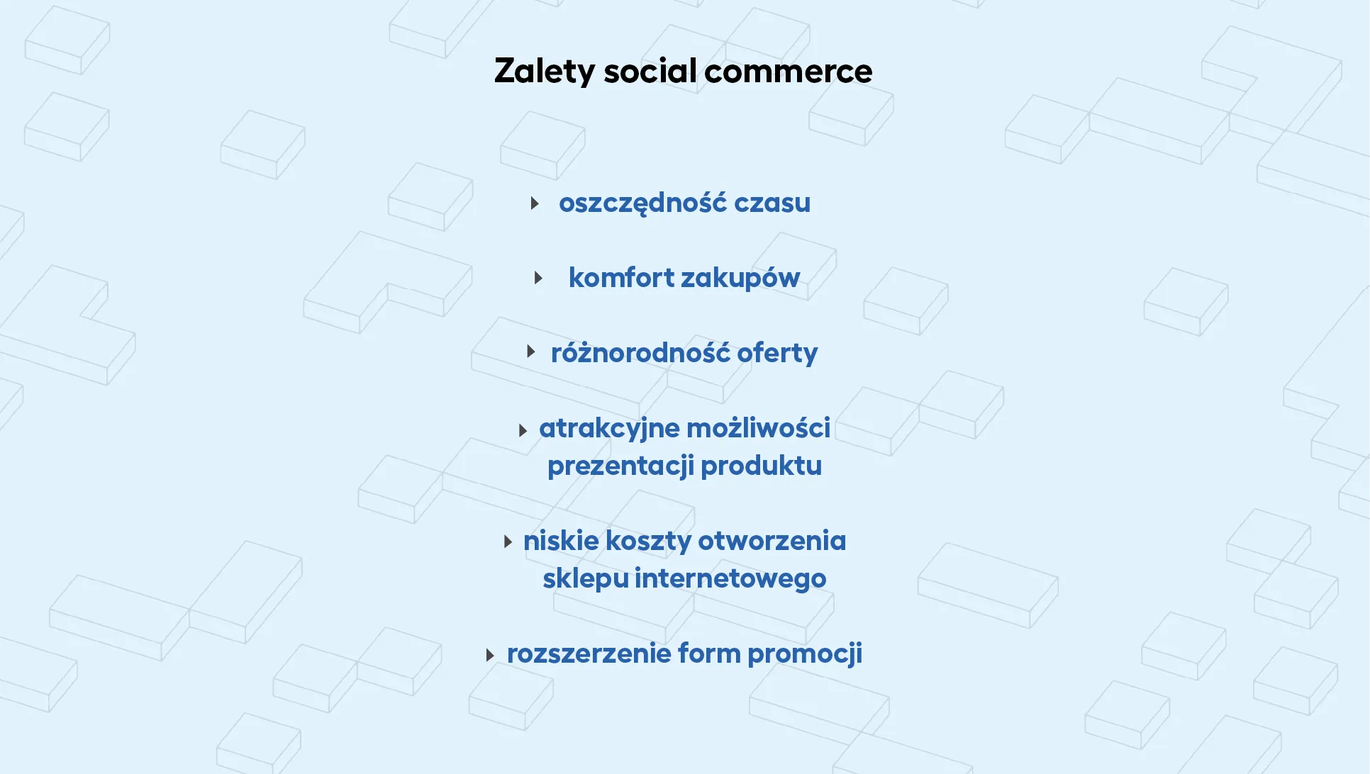 zalety social commerce