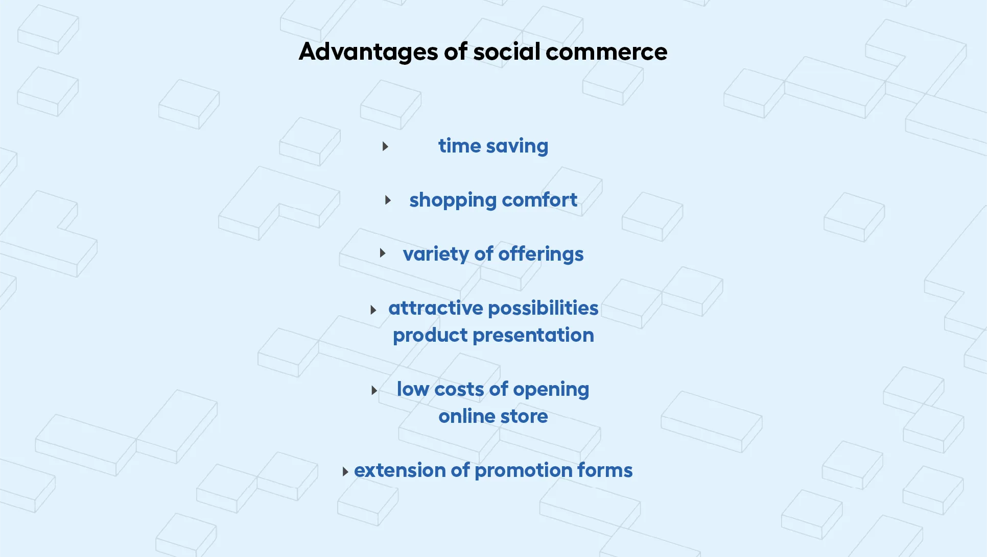 advantages of social commerce