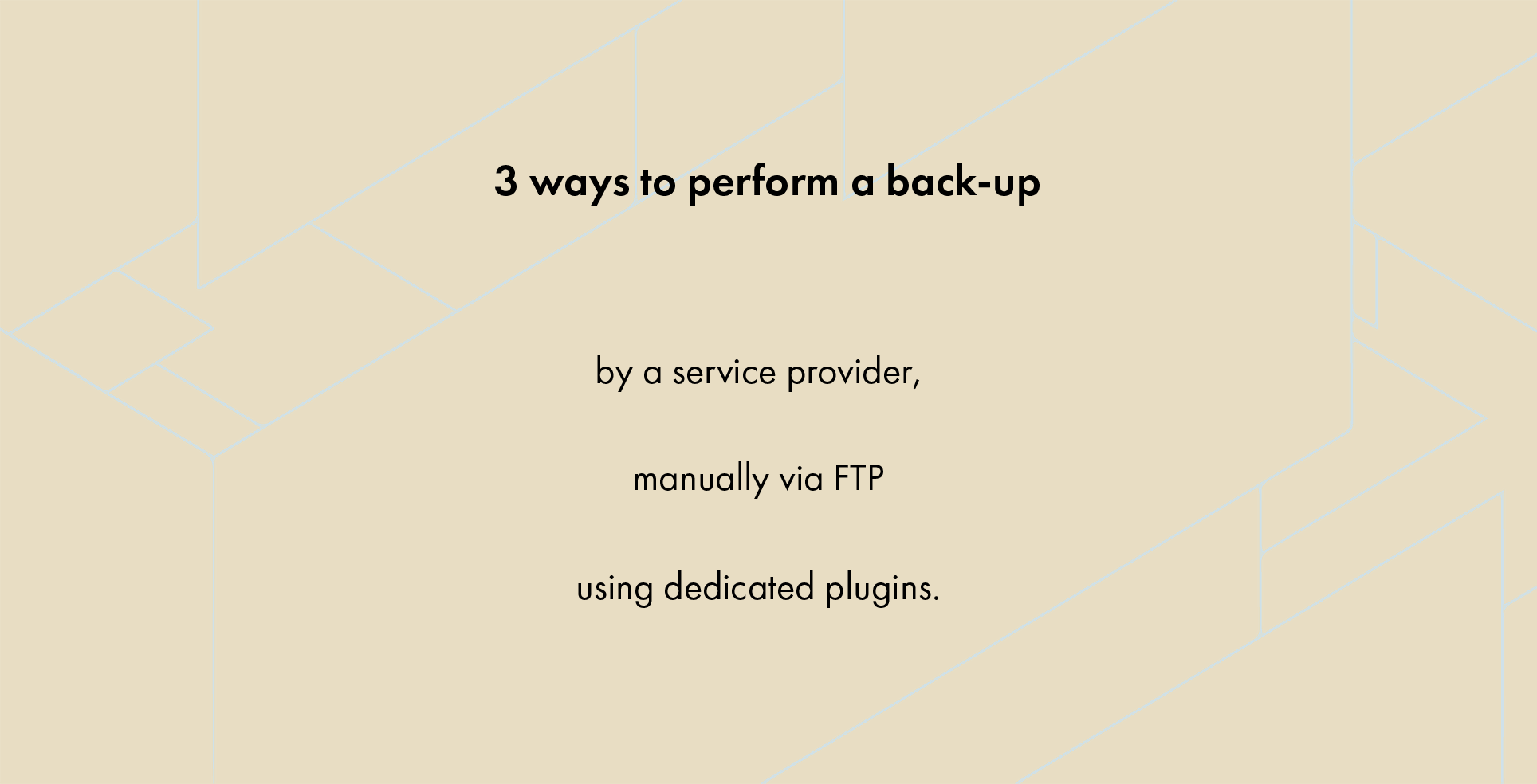 back-up
