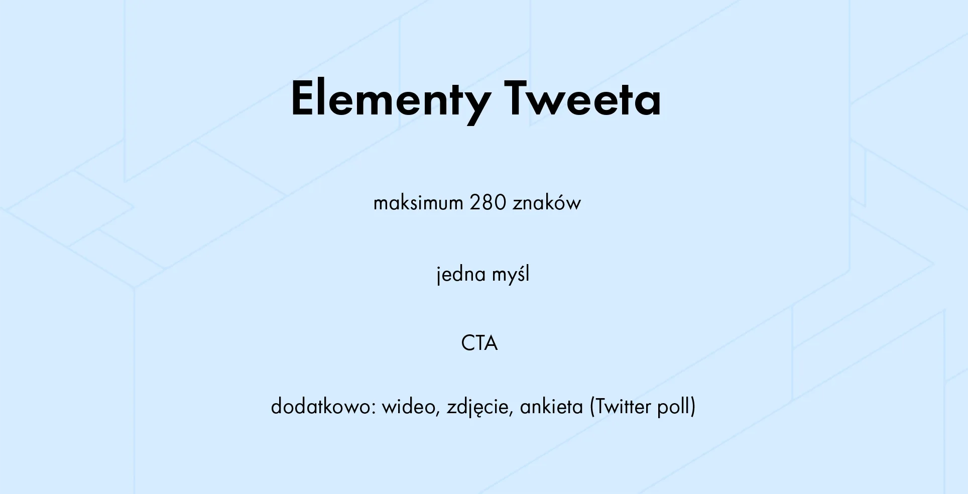Elementy Tweeta