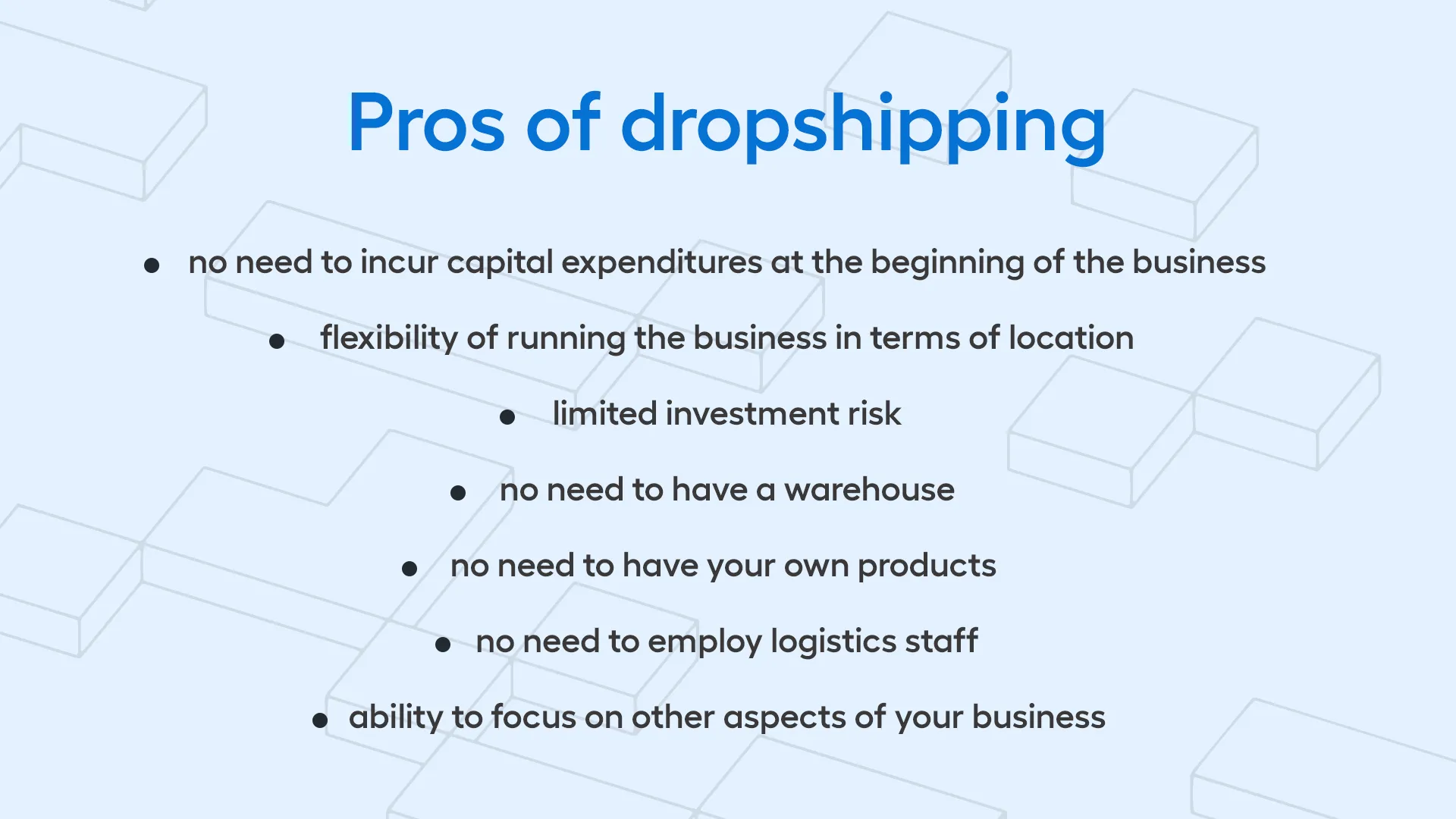 Dropshipping - a tempting alternative to traditional e-business | Advox ...