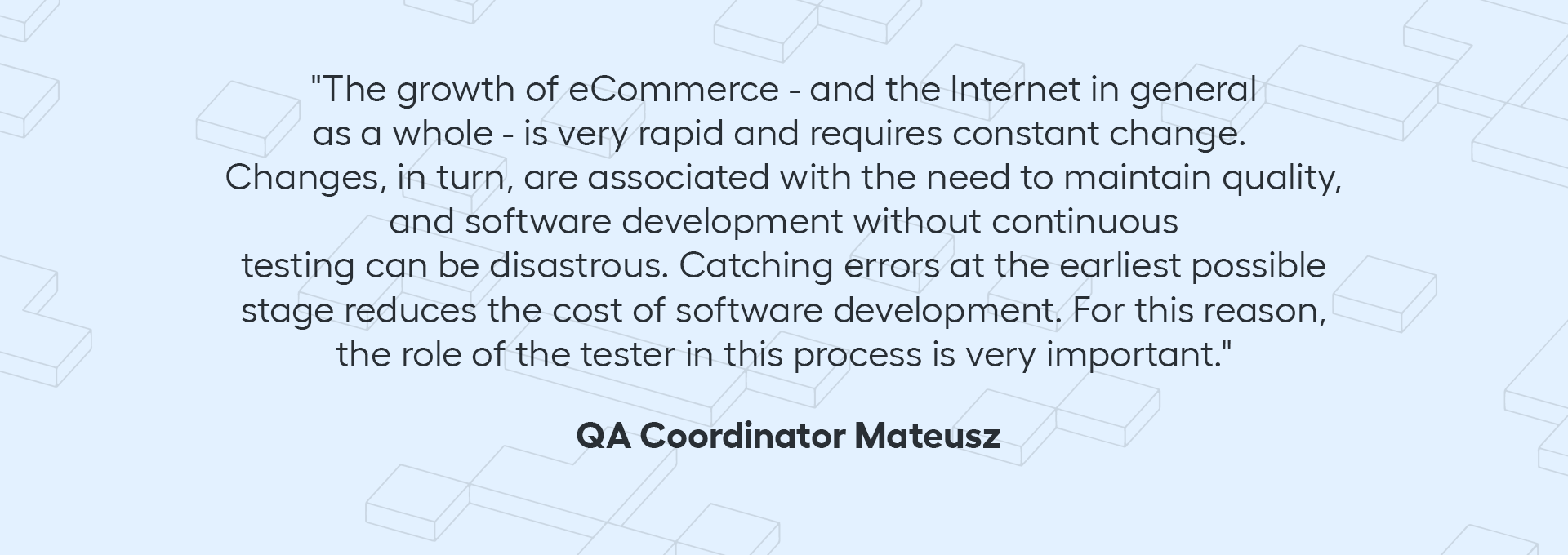 Mateusz's statement